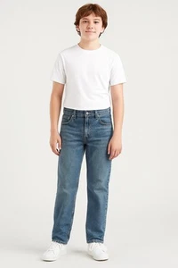 Levi's 550 Relaxed Fit Youth Boys Blue Denim Jeans Size 16 Regular - Picture 1 of 9