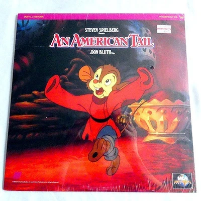 An American Tail Laserdisc RARE Don Bluth LD Laser Disc Fievel NEW Sealed Foto 1 de 2