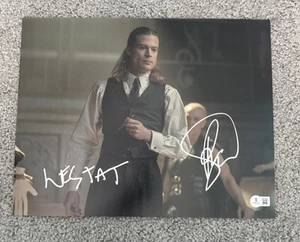 Foto firmada por Sam Reid autógrafo 11x14 entrevista vampiro AMC LESTAT BECKETT - Imagen 1 de 3