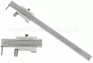 VOBECO Anreiß Messschieber Streichmass mit Rolle 200 mm - Bild 1 von 3