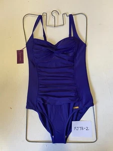 LASCANA Badeanzug blau wattiert Shaper Gr. UK 12 B-Cup (FJ73-2) - Bild 1 von 3