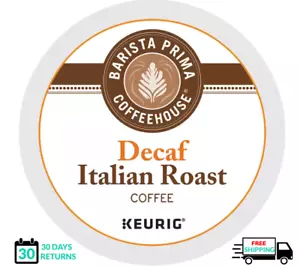 🆕☕ Barista Italiano Descafeinado Tostado Keurig Café K-cups - Imagen 1 de 1