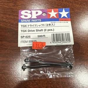 VINTAGE TAMIYA 50625 DRIVE SHAFT (2) TGX SP-625 50625 NIP - Picture 1 of 17