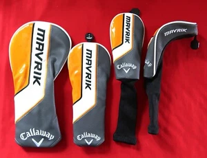 NUOVO Callaway Mavrik Set 4 Copricapo Avvitatore - Legno - 2 Ibridi Diversi - Foto 1 di 5