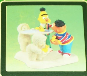 Sesame Street Snowbabies Ernie & Burt Dept 56 Knickknack Xmas Snowbabys Figurine - Picture 1 of 1