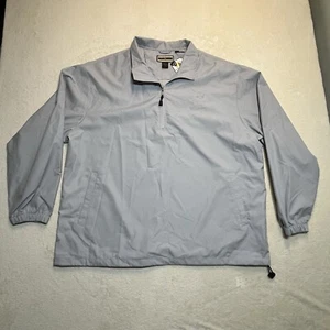 North End Mercedes-Benz Quarter Zip Jacket Gray Men’s Size XL Preppy NWT - Picture 1 of 11
