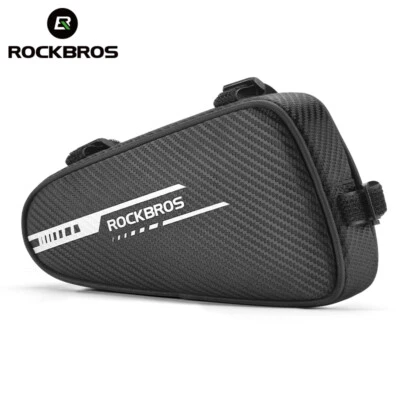 ROCKBROS Frame Bike Bag Top Tube Cycling Under Seat Bicycle Triangle Bag Pouch - Image 1 of 4
