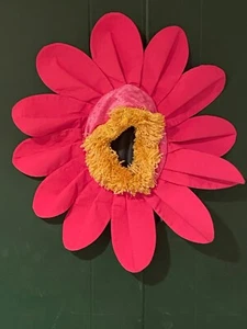 Photo Prop Flower Hood W/Pink Petals For Child's Head *Pre Owned* - Picture 1 of 5