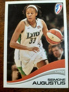 2007 WNBA PROMO SEIMONE AUGUSTUS P1 BASKETBALL CARD - Picture 1 of 2