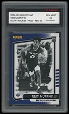 TREY MURPHY III 2021-22 PANINI INSTANT BLACK & WHITE 1ST GRADED 10 ROOKIE CARD