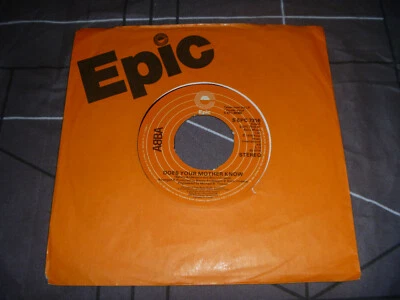 ABBA ‎– Does Your Mother Know Original 1979 UK release 7" vinyl 1st press - Image 1 of 3