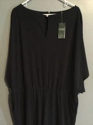 Ralph Lauren Polo Womens Plus Size Jumpsuit Navy Blue Size 3X Romper Pantsuit - Image 1 of 4