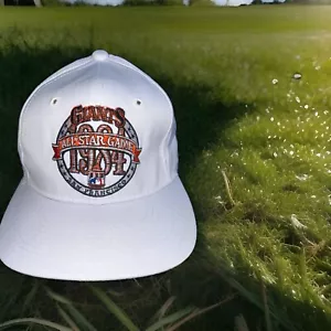 1984 San Francisco Giants All-Star Game Adj. Hat Cap White 40 Years Old EUC - Picture 1 of 12