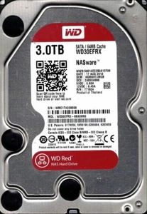 WD30EFRX-68AX9N0 Dcm : Hgrnhtjmgb Aug 2013 Western Digital 3TB - Afbeelding 1 van 2