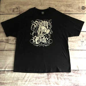 Old English South Side Hemd Herren 3XL schwarz Tattoo Art Cartoon Streetwear Clown - Bild 1 von 11