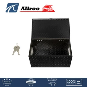 20 Inch Aluminum Diamond Plate Tool Underbody Box with T-Handle Lock & Keys - Picture 1 of 9