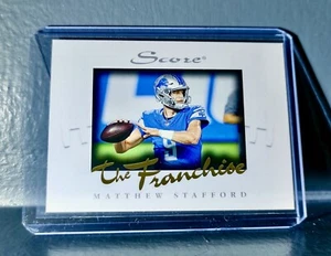 Matthew Stafford 2020 Panini NFL Instant Score The Franchise #25 Card 1/1251 - Picture 1 of 2