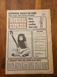 NME New Musical Express February 5th 2972 T.REX Marc Bolan Cover - Picture 1 of 5