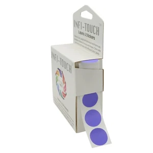 Infi-Touch Etiketten 3/4" Runde Permanente Farbcode Punkte Aufkleber mit Spender 1000 - Bild 1 von 36