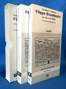 Fabriczy, Filippo Brunelleschi. La vita e le opere. 2 Vol. 1979 Architettura