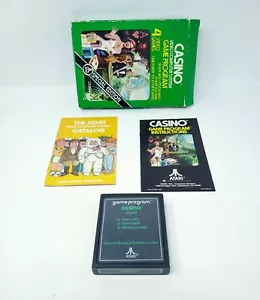 CASINÒ (Atari 2600) completo di scatola CIB con manuale - Foto 1 di 10