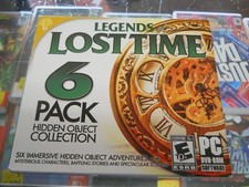Legends Of Lost Time PC Games Windows 10 8 7 XP Computer hidden object 6 pack