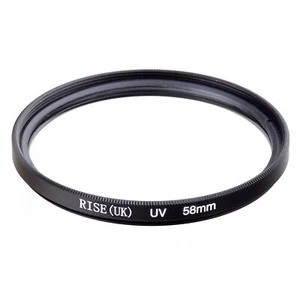 Filtro vetro obiettivo ultravioletto digitale 58 mm UV 58 mm Nikon Canon Sony Panasonic - Foto 1 di 3