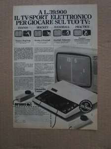 # ADVERTISING PUBBLICITA' VIDEOGIOCO TV / VIDEOPAC PHILIPS  / 1978 VEDI ALTRI  - Foto 1 di 2