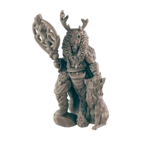 Druid Human Male - Everyday Heroes - Minis - EC3D - - Dungeons & Dragons - RPG - - Picture 1 of 5