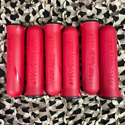 NEW HK Army (6 Pack) 150 Round HSTL Paintball Pod - Red