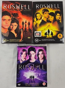 Roswell: The Complete Series Temporadas 1,2 y 3 DVD, 17 Discos Caja Set Región 4 y 2 PAL - Imagen 1 de 24