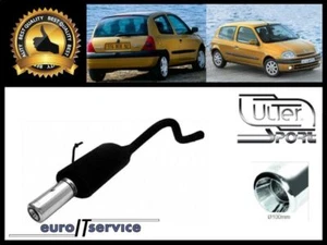 SILENCIEUX POT D'ECHAPPEMENT RENAULT CLIO II 1998-2002 2003 2004 2005 TIP 100 - Imagen 1 de 3