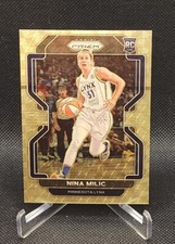 2022 Panini Prizm WNBA #25 Nina Milic RC Gold Vinyl Prizm 1/1 One of One Lynx