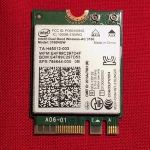 HP X360 11-K013CL INTEL WIFI CARD 784644-005 - Picture 1 of 2