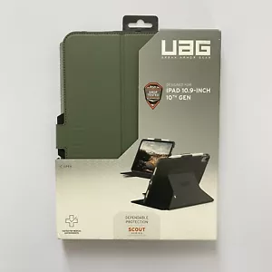 UAG - Scout Folio Case for iPad 10.9” 10th Gen 2022 - Black Olive - Picture 1 of 12
