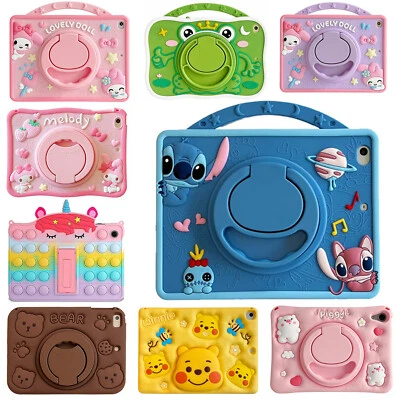 Kids Shockproof Case For iPad 10 th 10.2" 9 8 7 Gen mini 6 5 4 3 Air 1 2 Pro 11 - Image 1 of 4