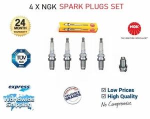 4x BUJÍAS NGK para VAUXHALL COMBO TOUR MK II 1.6 2001-2004 - Imagen 1 de 8