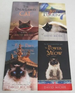 Lot 4 The Dalai Lama's Cat Series, David Michie; Purring, meow - Picture 1 of 2