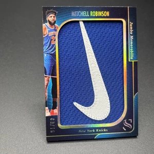 2024-25 Silhouette Holo Gold #JM-MRB Mitchell Robinson toppa indossata dal gioco 9/10 NIKE - Foto 1 di 6