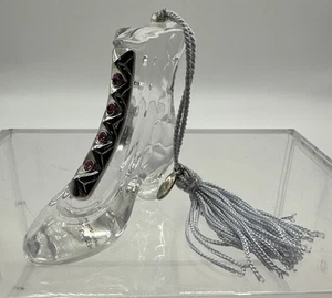 Lenox Crystal Turn of the Century - Boot Ornament 2nd in Series - Pave Jewels - Bild 1 von 5