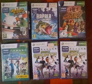 Xbox 360 Spiele Konvolut Kinect - Bild 1 von 2