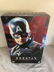 Hot Toys MMS536 Avengers Endgame Captain America Chris Evans 1/6 Used Rare Japan - Picture 1 of 6