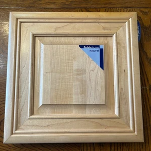 Puerta de panel elevado de arce 14-1/2” x 14-1/2” x 3/4” (NUEVA) ¡Cantidad-1 Envío gratuito el mismo día! - Imagen 1 de 9