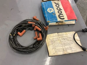 NOS MOPAR 1959-76 BIG BLOCK PLUG WIRES Barrcuda and Dodge - Picture 1 of 3