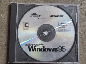 Microsoft Windows 95 Installation CD CD-ROM With USB Support no product key - Picture 1 of 6