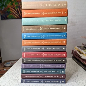 A Series of Unfortunate Events Lemony Snicket Hard Cover Set 1-13 - COMPLETE SET - Picture 1 of 6