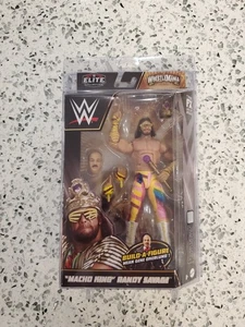 WWE Elite Wrestlemania Hollywood Macho King Randy Savage BAF Mean Gene Okerlund - Bild 1 von 14