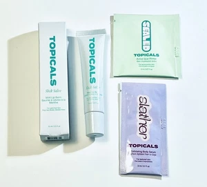 Topicals Slick Salve Mint Lip Balm 15 ml / 0.5 fl oz Brand New in Box + Samples - Picture 1 of 2