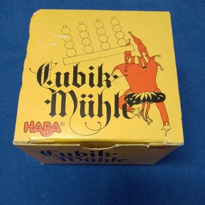 HABA Cubik Mühle - 3D Holzspiel | neu OVP | Knobelspiel Taschenformat Habermaaß - Bild 1 von 3