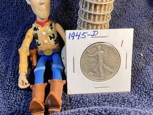 1945 D WALKING LIBERTY 🗽 HALF 💰 - Bild 1 von 11